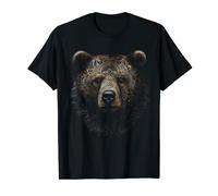Bear Mandala Art Animal Lovers Animals Bear T-Shirt