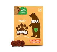 BEAR Mango & Carrot Pure Fruit & Veg Paws - Suitable for 2+ years - Healthy - 20g - 4 x 5 Packs (Pack of 20)
