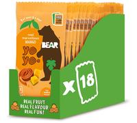BEAR Mango Yoyos - Dried Fruit Rolls - Healthy - Vegan - 20g (18 packs)