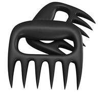 Bear Meat Claws -BBQ Pulled Pork Shredder Perfect for Pork, Chicken, Beef, Turkey- Set of 2 Black