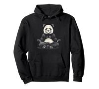 Bear Meditation Spirituality Buddhist Hindu Zen Buddha Pullover Hoodie