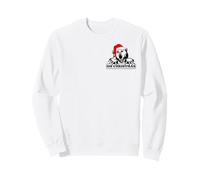 Bear Merry Christmas Santa Hat Funny Bear Lover Xmas Sweatshirt
