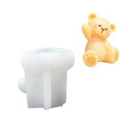 Bear Molds Casting Molds Silicone Ornament Making Epoxy Resin Baking