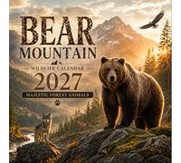 Bear Mountain Wildlife Calendar 2027: Majestic Forest Animals
