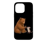 Bear Mouse or Rat Heartwarming Friendship Case for iPhone 14 Pro Max