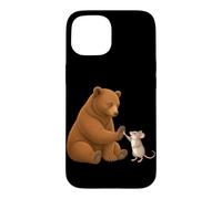 Bear Mouse or Rat Heartwarming Friendship Case for iPhone 15