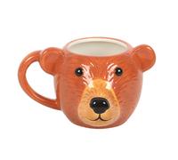 Bear Mug Something Different Brown One Size