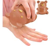 Bear Nail Brush - Easy To Grasp Soft Bristles Nail Cleaning Brush | Fingernail Scrubbing Scrubber | Kids Keratin Cleaning Scrubber | Creative Bear Soft Hair Fingernail Cleaning Cleaner For Children