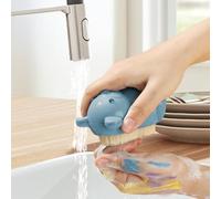 Bear Nail Brush For Kids - Soft Hair Fingernail Cleaner, Easy To Grasp Hand Brush | animal-themed Nail Scrubber For Deep Cleaning | Cute Scrub Cleaner For Children, Boys, Girls