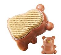 Bear Nail Brush - Soft Bristles Scrubber, Creative Hand Washing Brush, Kids Nail Cleaner | Easy Grip Bear Nail Cleaning Brush, Cute Finger Scrubbing Tool For Children Women Gardeners Daily Use