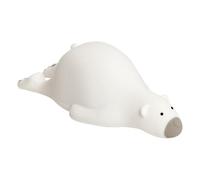 Bear Night Light, USB Rechargeable Night Light, Squishy Silicone Light, Dimmable Bear Lamp, Lazy Bear Nightlight, Night Light, Dimmable Lazy Bear Animal Nightlight Lamp for Girls and Boys