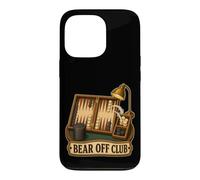 BEAR OFF CLUB Backgammon Endgame Checker Strategy Case for iPhone 13 Pro