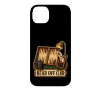 BEAR OFF CLUB Backgammon Endgame Checker Strategy Case for iPhone 14 Plus