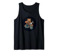 Bear on a Bike for Ultimate Riding Vibes Costume Tank Top