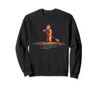 Bear On Paddleboard Sweatshirt