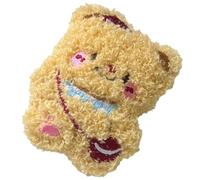 Bear Ornament Craft Celebration Bear Butter Theme Decoration Cartoon Animal Fur Face Accessories DIY