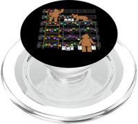 Bear Painters at Work - Cute Music Sheet PopSockets PopGrip for MagSafe