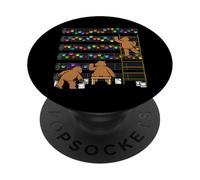 Bear Painters Filling Notes with Color PopSockets Adhesive PopGrip