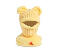 Bear Pattern Hat Adult Soft Plush Hat Thicken Female Versatiles Stylish For Ladies And Kids Comfortable Fuzzy