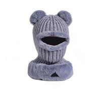 Bear Pattern Hat Adult Soft Plush Hat Thicken Female Versatiles Stylish For Ladies And Kids Comfortable Fuzzy