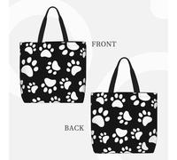Bear Paw Basic Models Tote Bag With Zipper With Inner Pockets,Laptop Work Tote Bag For Sport,Travel