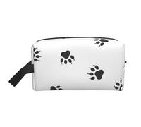Bear paw print Fashionable Travel Storage Bag, Portable Toiletry Bag Large Capacity Organizer