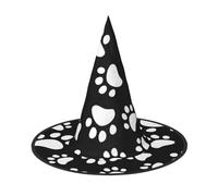 Bear Paw Print Halloween Wide Brim Foldable Hat Suitable For Cosplay,Masquerade And Carnival-1 Piece