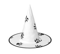 Bear paw print Halloween Witch and Wizard Hat Witch Costume for Theme Decoration Halloween Party