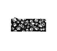 bear paw print Printed bow headband, a fashionable turban headband with elasticity, suitable for newborns and infants