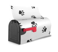 Bear paw Print Reusable Mailbox Cover Waterproof Mailbox Decor Magnetic Sun Protection Unique