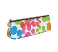 Bear paw Print Student Pencil Case Large Capacity Triangle Pouch Daily Essentials School College