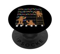 Bear Paw Symphony Painters - Cute Art PopSockets Adhesive PopGrip