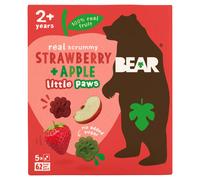 Bear Paws Strawberry Apple 5 X 20g