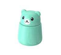 Bear Pill Crusher - Cute Animal-Shaped Medicine Grinder for Kids & Adults, Portable Powder Crushing Tool for Tablets, Vitamins, Pets - Easy to Clean, Durable & Painless Medication Aid (Green)