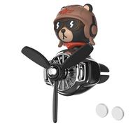 Bear Pilot Air Frischer - Pilot Bear Air Frischer, Vent Virgador Air Digging Propeller Diffuser Clip | Stylish and Exquisite Weather Outlet Clip for, Truck