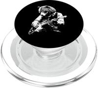 Bear Playing Guitar Wearing Sunglasses Design PopSockets PopGrip for MagSafe