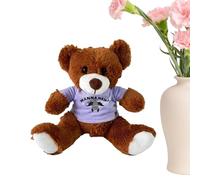 Bear Plush | Cute Toy for Decorations Centerpieces,Plush Doll Bear | for Baby Shower Birthday Valentines Halloween Easter Boy Girl