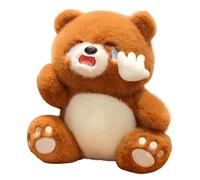 Bear Plush - Huggable Throw Pillow Soft Doll | Crying Stuffed Bears Plush | for Women Men Kids Children Boys Girls Valentine's Day Birthday Christmas Holiday