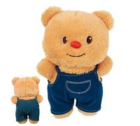 Bear Plush,Plush Comforting Doll | Cartoon Stuffed Animal Pillow | for Bedroom Living Room Study Car Sofa Bed Kids Teens Adults Collectors Playtime Travel