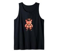 Bear, Pride, Gay Pride, Pig, Piggy, Gay, Rainbow Flag Tank Top