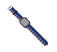Bear Proud Flag of Australia Replacement Strap for Apple Watch | Soft Silicone Quick Release Watch Band Sport Wristband for Men Women