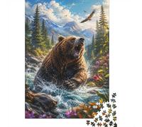 Bear River Mountain 1000 Piece Mini Jigsaw Puzzle For Adults Challenge Game