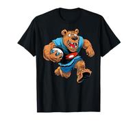 Bear Rugby Player T-Shirt