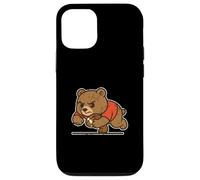 Bear Rugby run Cartoon Case for iPhone 12/12 Pro