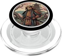 Bear Samurai Traditional Japanese Art Lover Japan Warrior PopSockets PopGrip for MagSafe