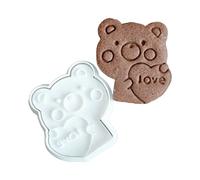 Bear Shape Biscuit Molds Cartoon Love Bear Icing Biscuit Fondant Cutting Mold Baking Gadgets for Baking