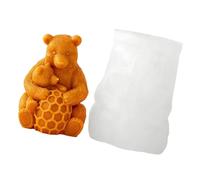 Bear Shape Silicone Molds Animal Silicone Mold for Resin Casting Crafting Soap Chocolate Baking Detailed Texture
