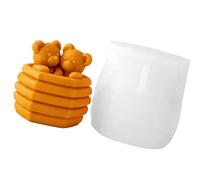 Bear Shape Silicone Molds Animal Silicone Mold for Resin Casting Crafting Soap Chocolate Baking Detailed Texture