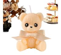 Bear-Shaped Candle, Scented Decorative Candle, Cute Natural Candles with Aesthetic Design, Handmade Accessory with Long-Lasting Fragrance, Home Decor for Memorial Corners Living Rooms
