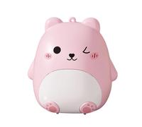 Bear-Shaped Case - Multi-Compartment Organizer, Weekly Pill Box with Cute Cartoon Design, Portable Storage with Secure Lids, Supplement Keeper for Travel, Office, School, and Fitness Routines